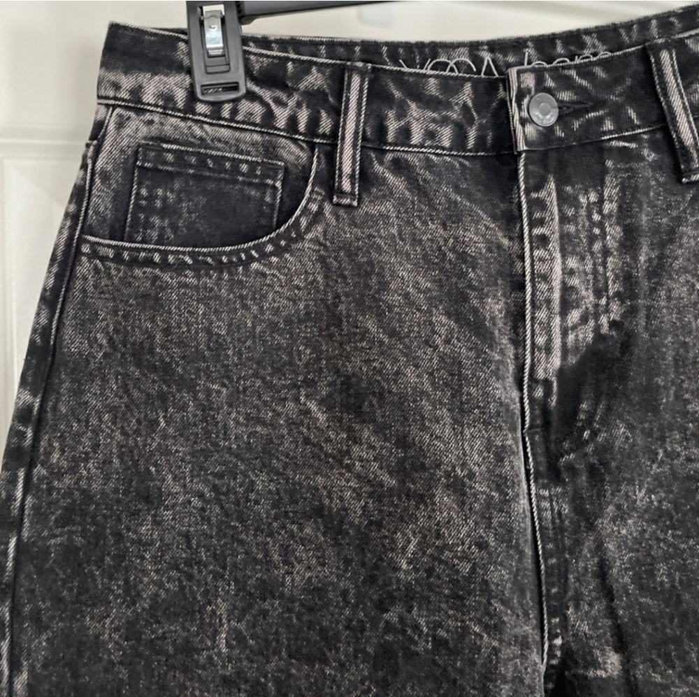 Yoga Jeans black acid wash pants - Picture 3 of 7